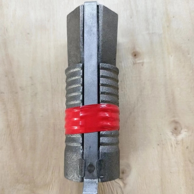 Étendue de la tête hexagonale boulon de roche à coque pour le tunnel Résistance de rendement 11,2-13,2KN