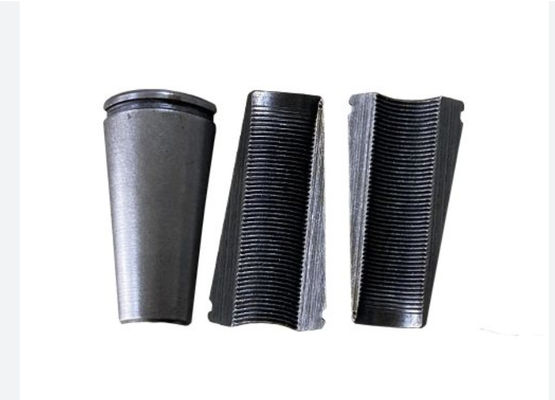 Résistance à la traction élevée Components de clôture de colonne d'argent forgée à froid pour les structures en béton