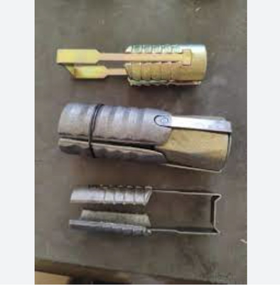 Boulons de roche à coque en acier plat en acier 200kN avec fil métrique