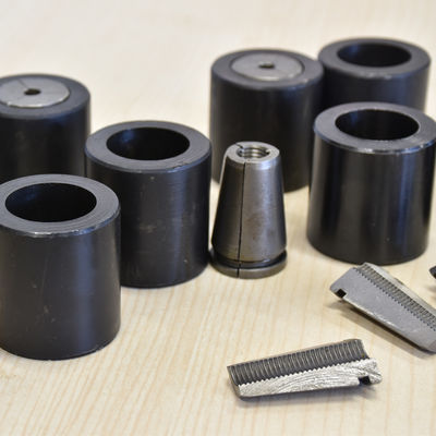 Baril d'ancrage revêtu de film d'huile en argent/gris