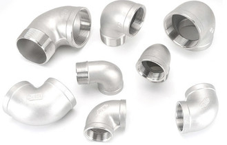 316L pièce en t inoxydable de tuyau d'acier de 1/8 pouce adaptant la couleur argentée de fil de pinte