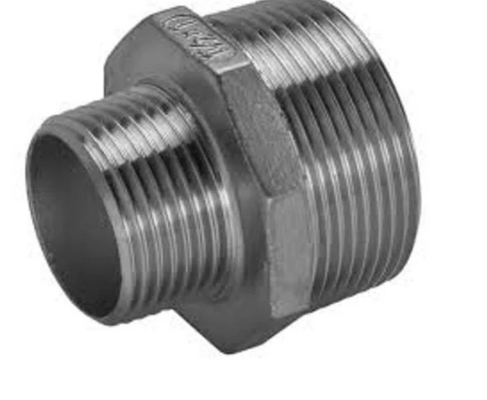 304 316L ont fileté le réducteur masculin inoxydable de mamelon de sortilège de garnitures de tuyau d'acier