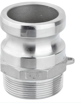 Accouplement rapide hydraulique inoxydable de connecteur de garnitures de tuyau d'acier de pétrole